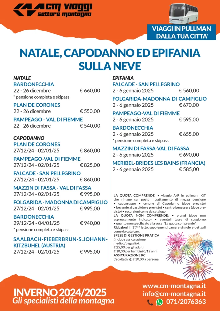 capodanno epifania 24 - 25